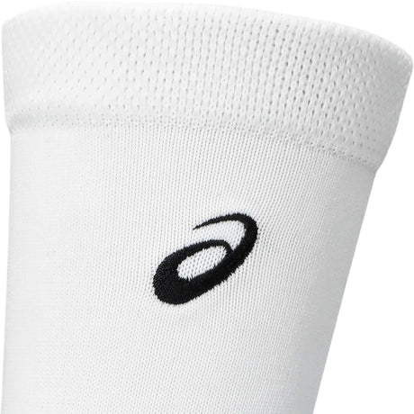 ASICS Resolution Crew chaussettes mi-mollet unisexes details  - blanc