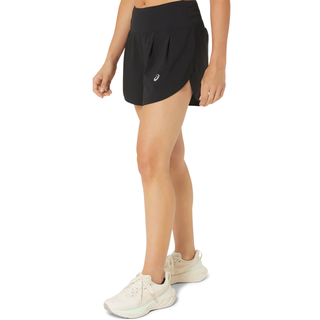 ASICS Road short de course à pied 3,5 po femme - Noir performance