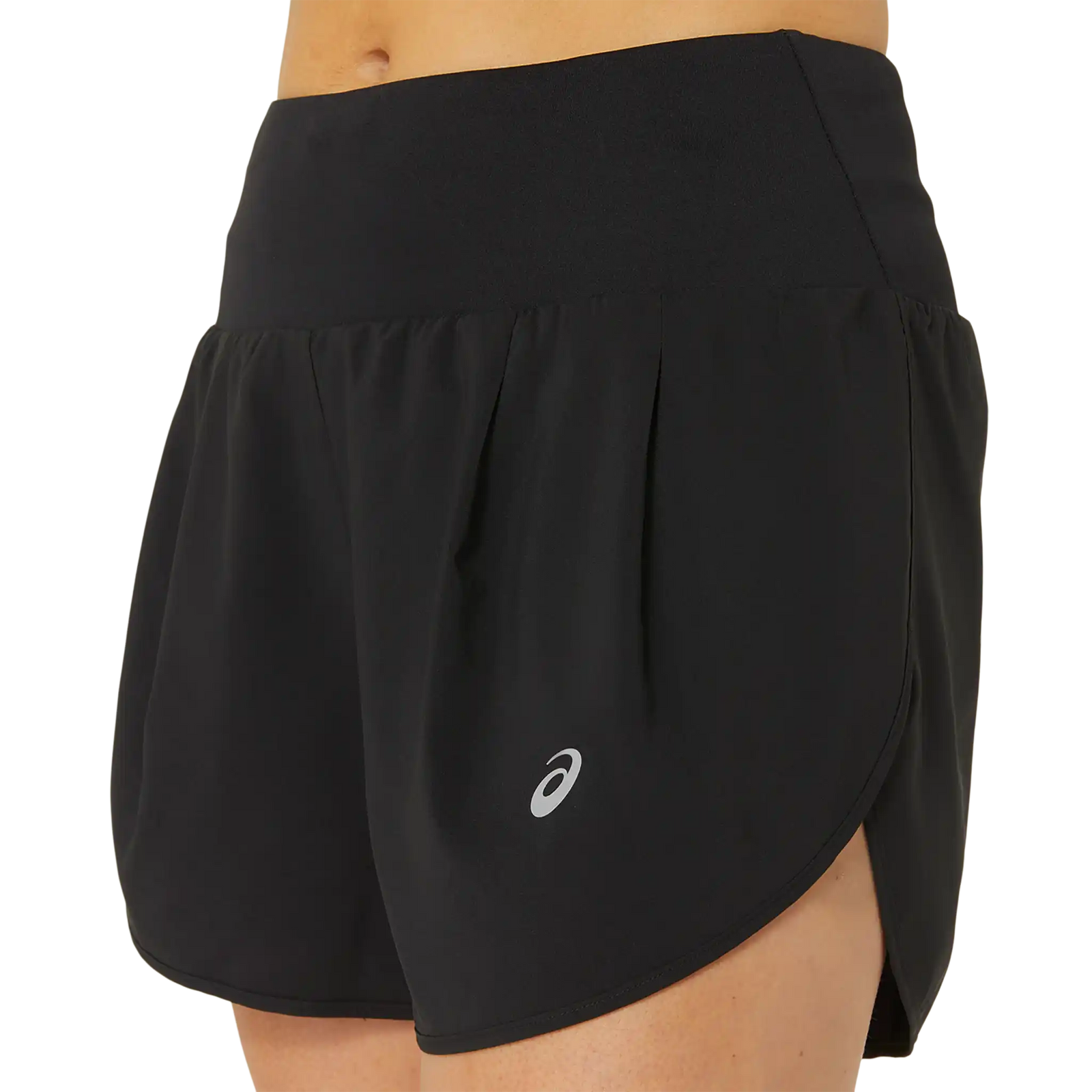 ASICS Road short de course à pied 3,5 po femme - Noir performance
