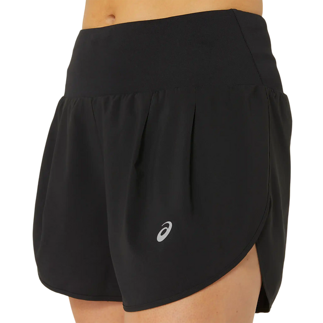ASICS Road short de course à pied 3,5 po femme - Noir performance