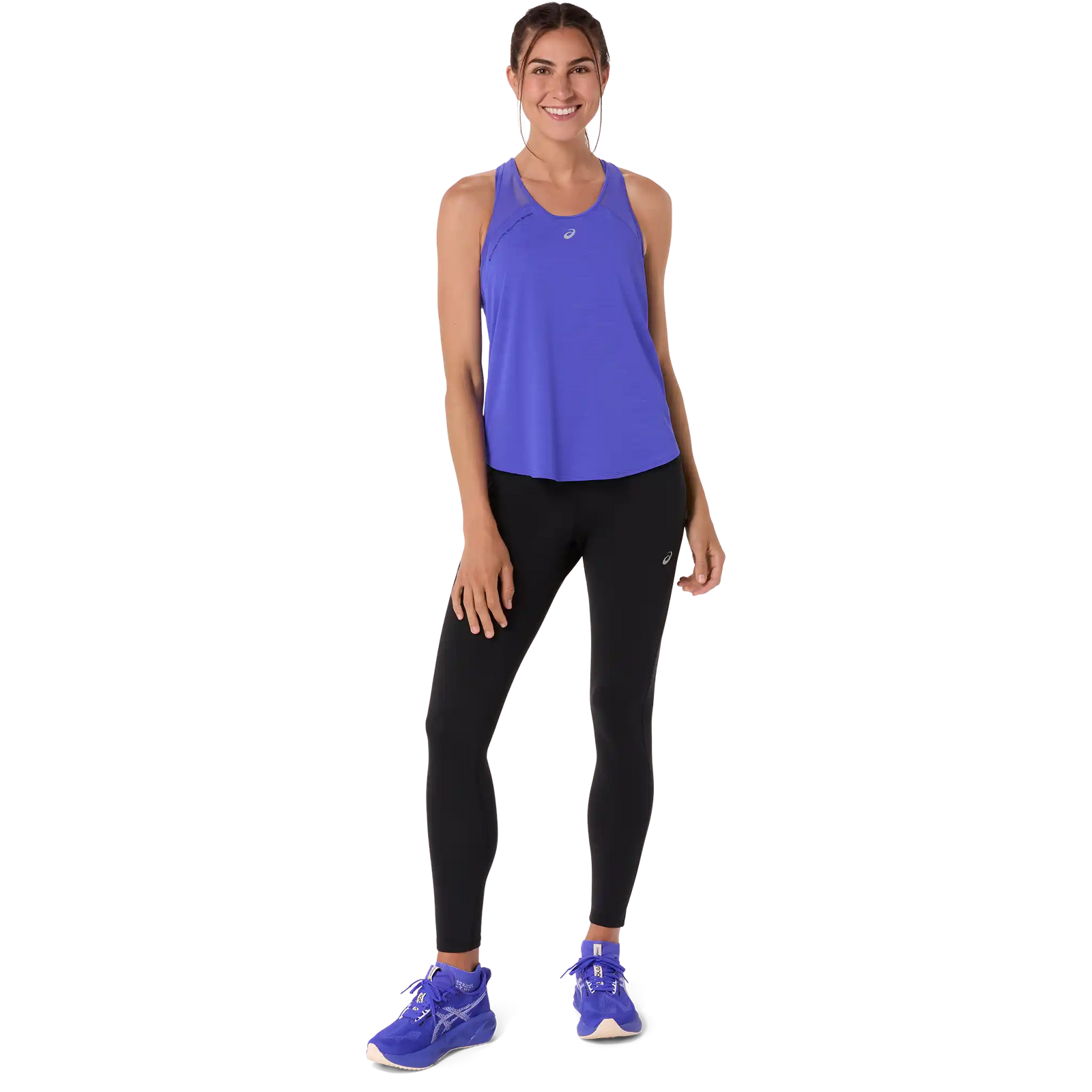 ASICS Road camisole de course à pied pour femme - Explosion de Cobalt