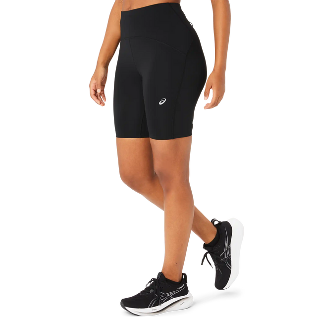 ASICS Road Sprinter cuissard 8 po à taille haute femme - Noir performance