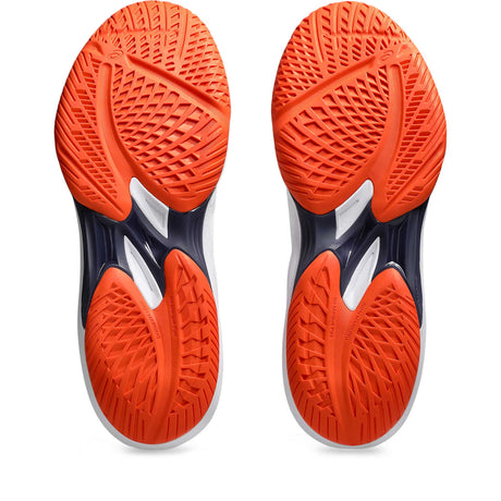 Asics Sky Elite FF 3 souliers de volleyball homme semelle - White / Nova Orange