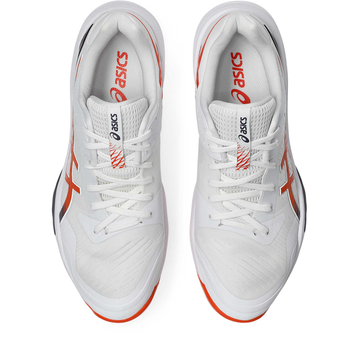 Asics Sky Elite FF 3 souliers de volleyball homme empeigne - White / Nova Orange