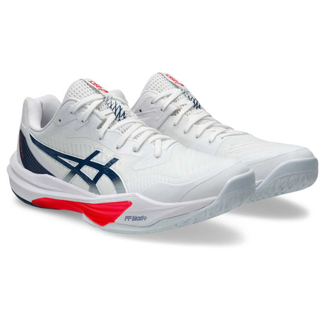 ASICS Sky Elite FF 3 Men Volleyball Shoes  - White / Mako Blue
