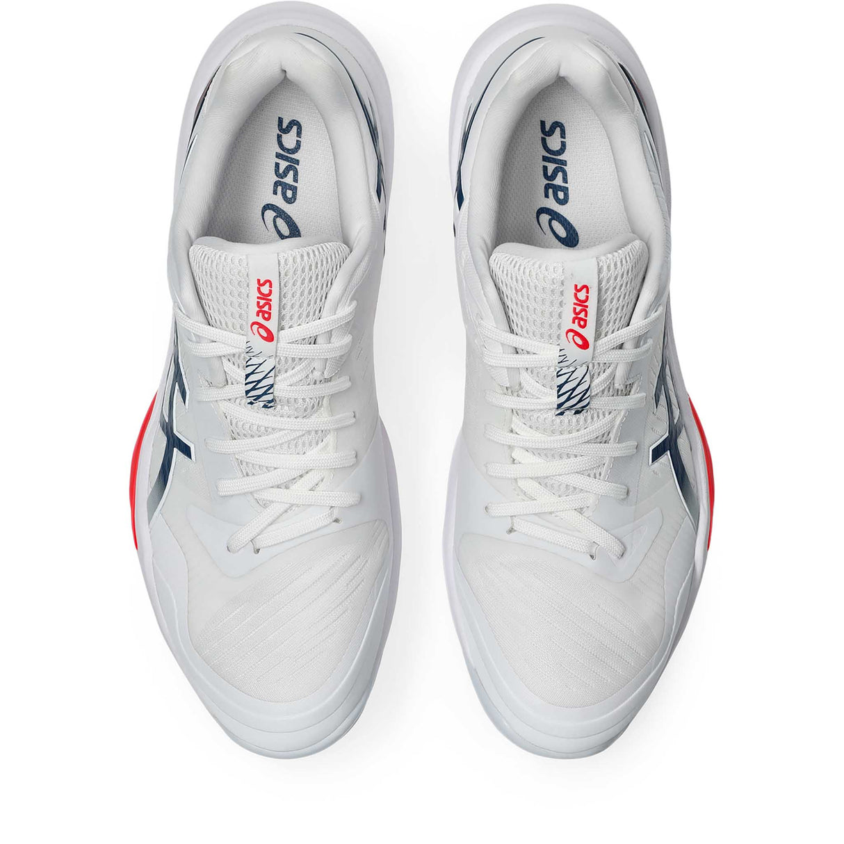 ASICS Sky Elite FF 3 Men Volleyball Shoes  - White / Mako Blue