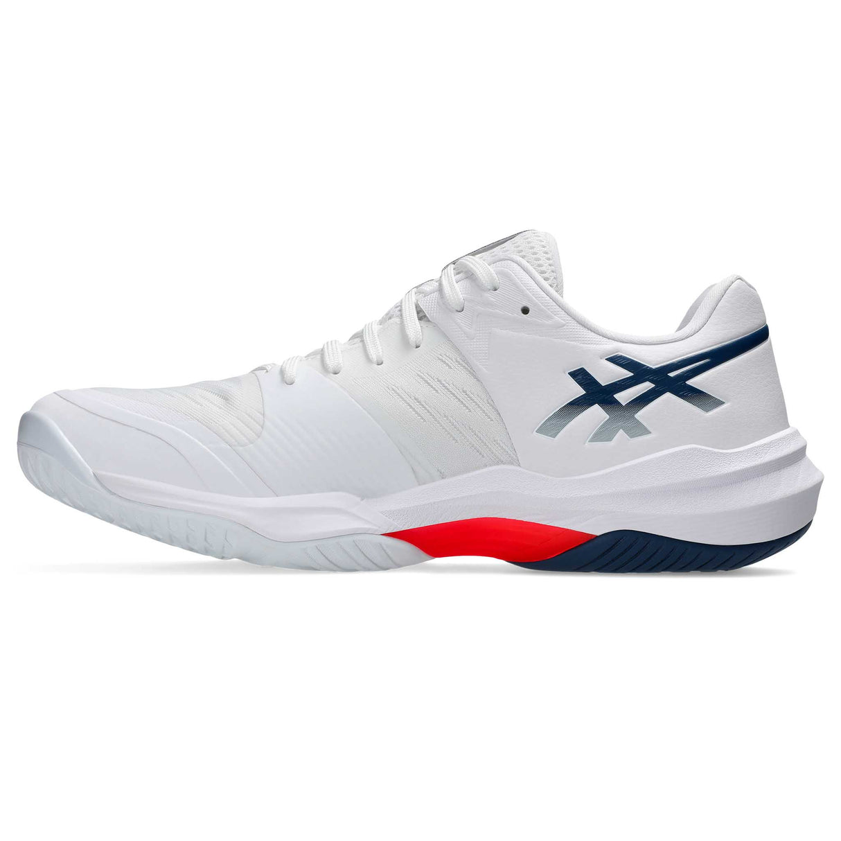 ASICS Sky Elite FF 3 Men Volleyball Shoes  - White / Mako Blue