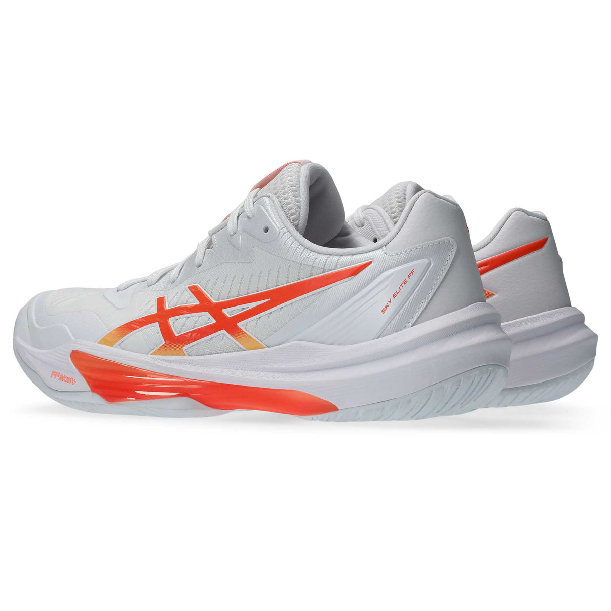 ASICS Sky Elite FF 3 Women's Volleyball Shoes - White / Vivid Coral