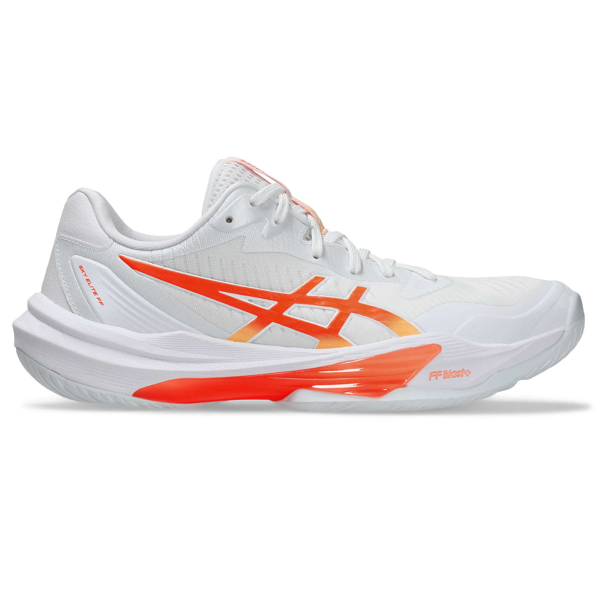 ASICS Sky Elite FF 3 Women's Volleyball Shoes - White / Vivid Coral
