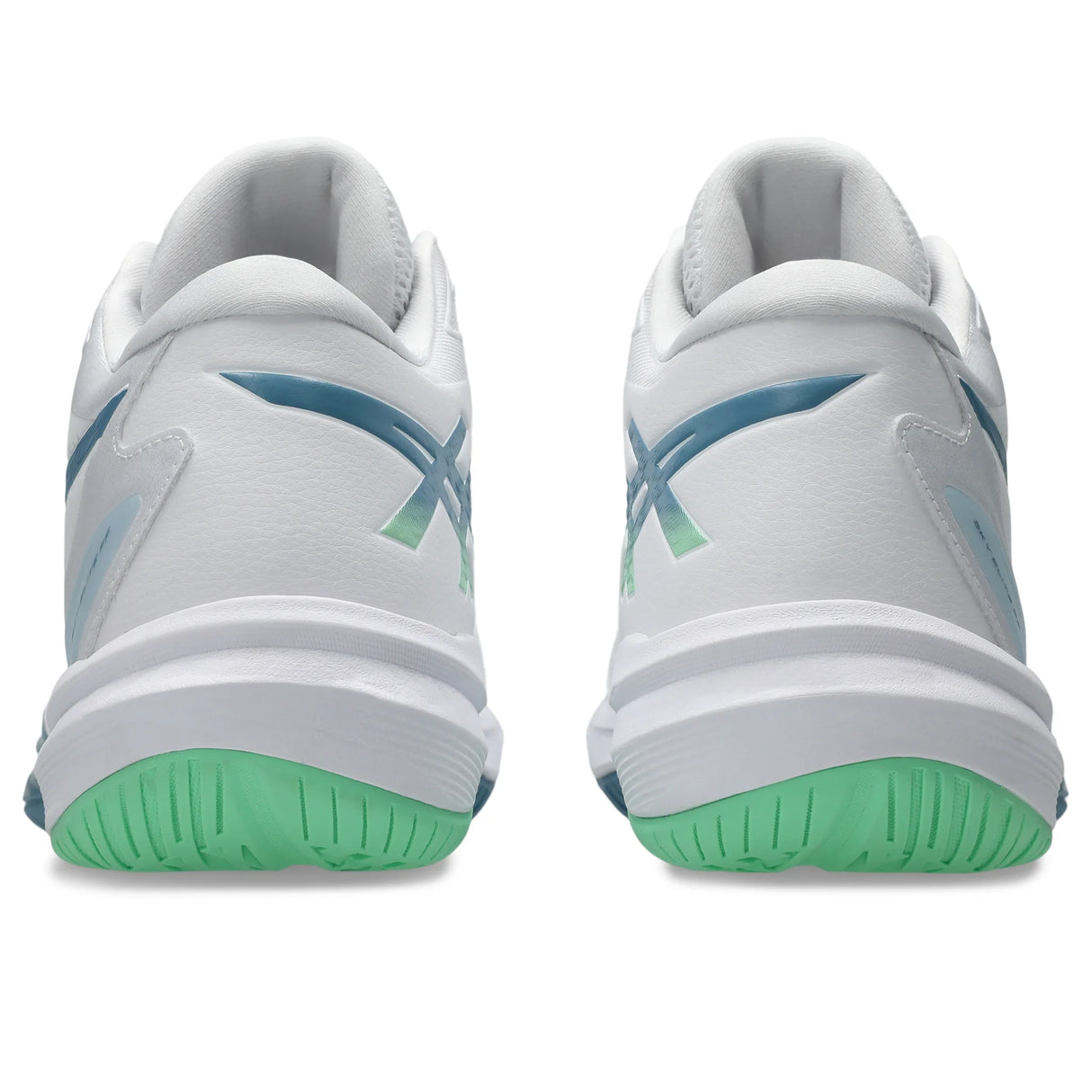 Asics Sky Elite FF MT 3 Men's Volleyball Shoes - White / Saba Blue