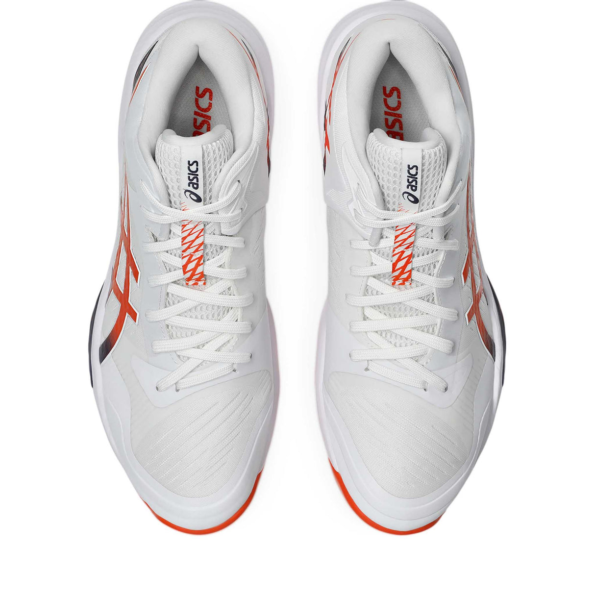 ASICS Sky Elite FF MT 3 souliers de volleyball homme empeigne - White / Nova Orange