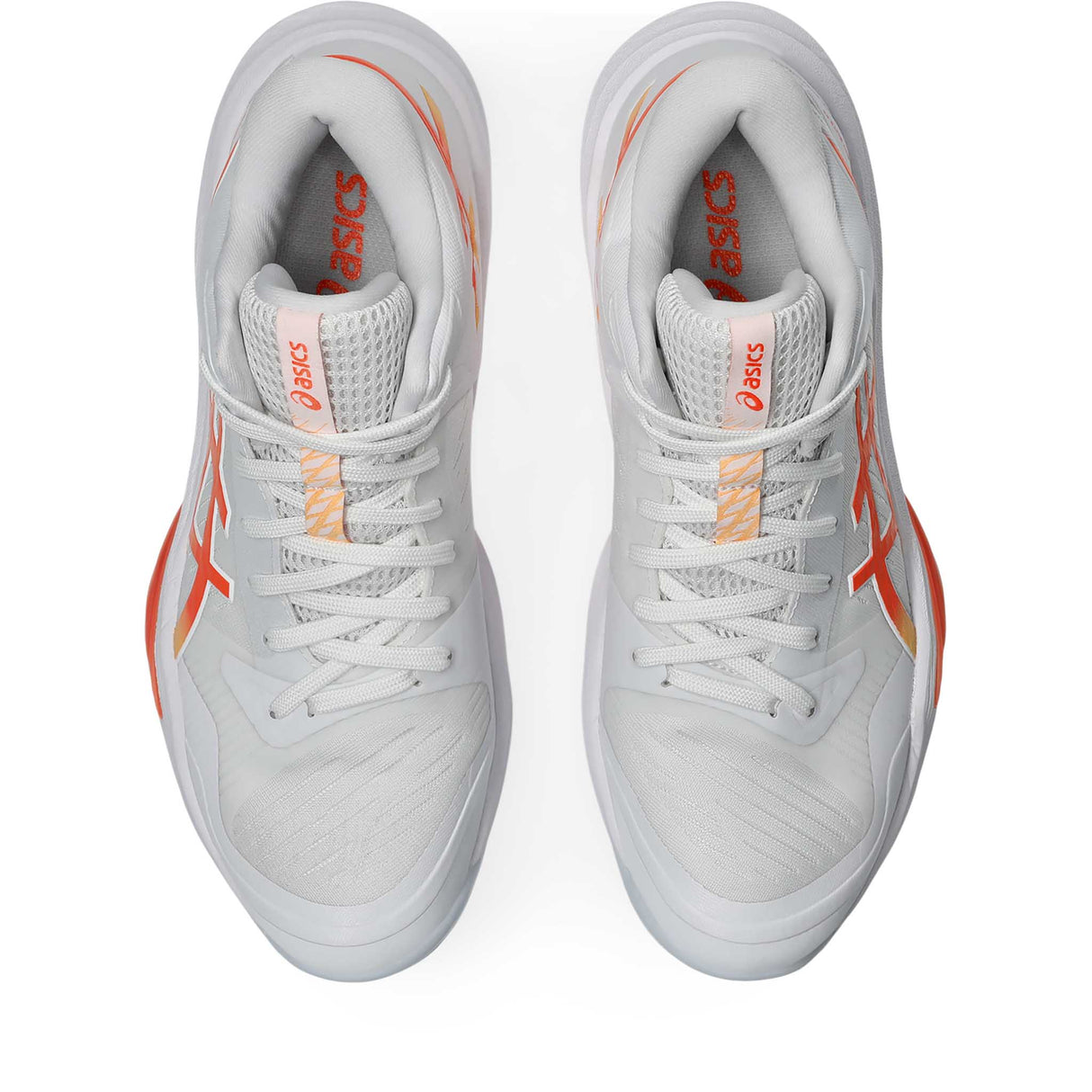 ASICS Sky Elite FF MT 3 Women's Volleyball Shoes - White / Vivid Coral