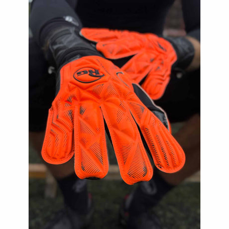 RG Goalkeeper Gloves Aegix - Orange / Black