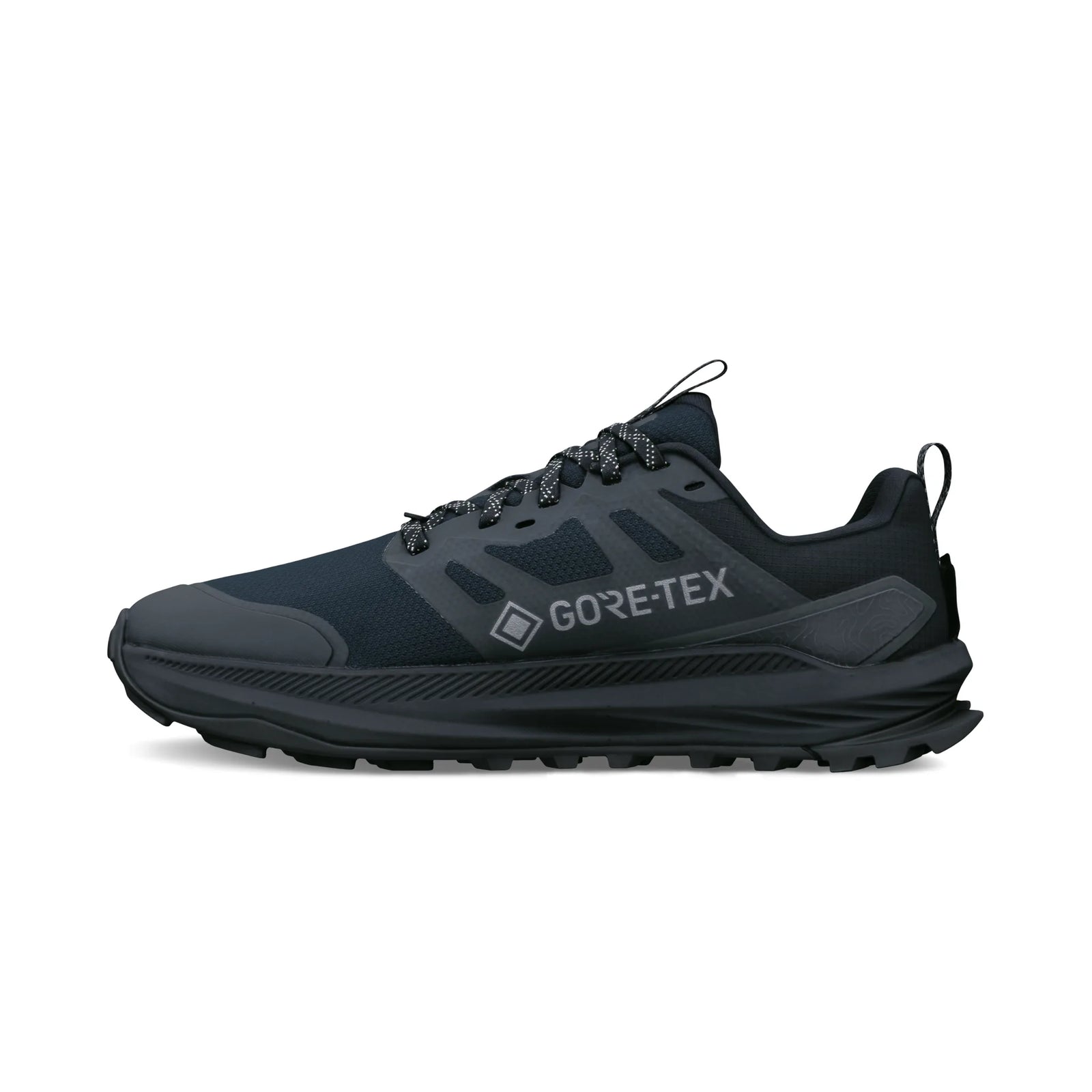 Altra Lone Peak 9+ GTX Women's Trail Running Shoes - Black / Black