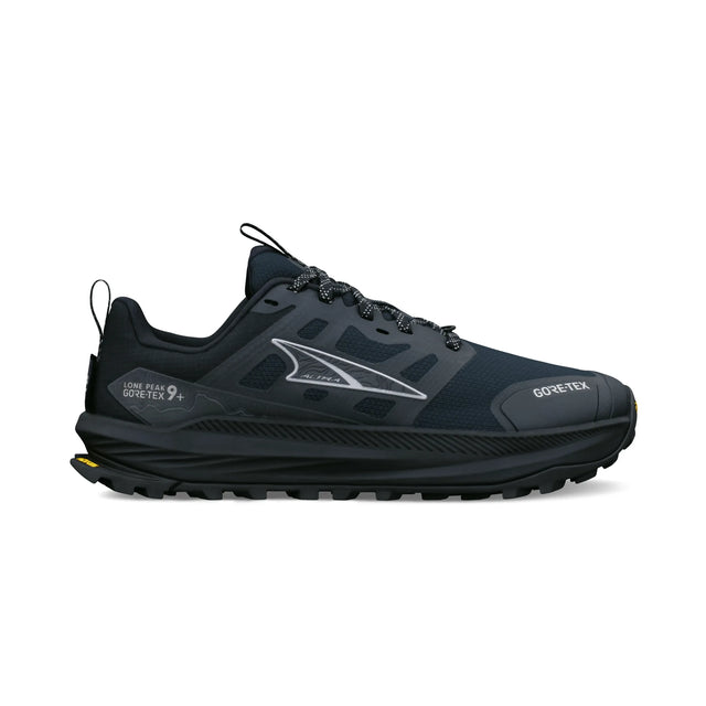 Altra Lone Peak 9+ GTX Women's Trail Running Shoes - Black / Black