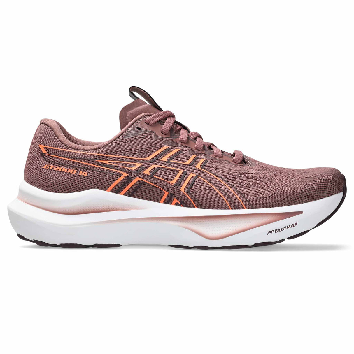 Asics GT-2000 14 Women's Running Shoes - Rubble Red / Vivid Coral