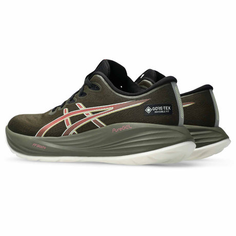 Asics Gel-Cumulus 27 Women's Running Shoes - Brown Stone / Dark Pink Clay