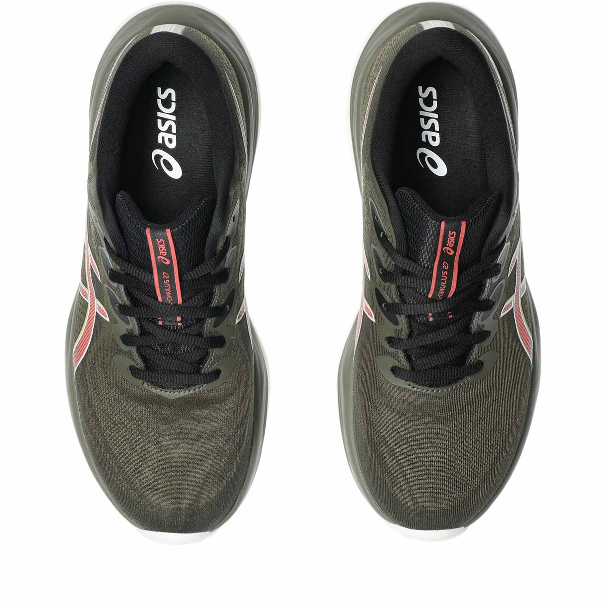 Asics Gel-Cumulus 27 Women's Running Shoes - Brown Stone / Dark Pink Clay