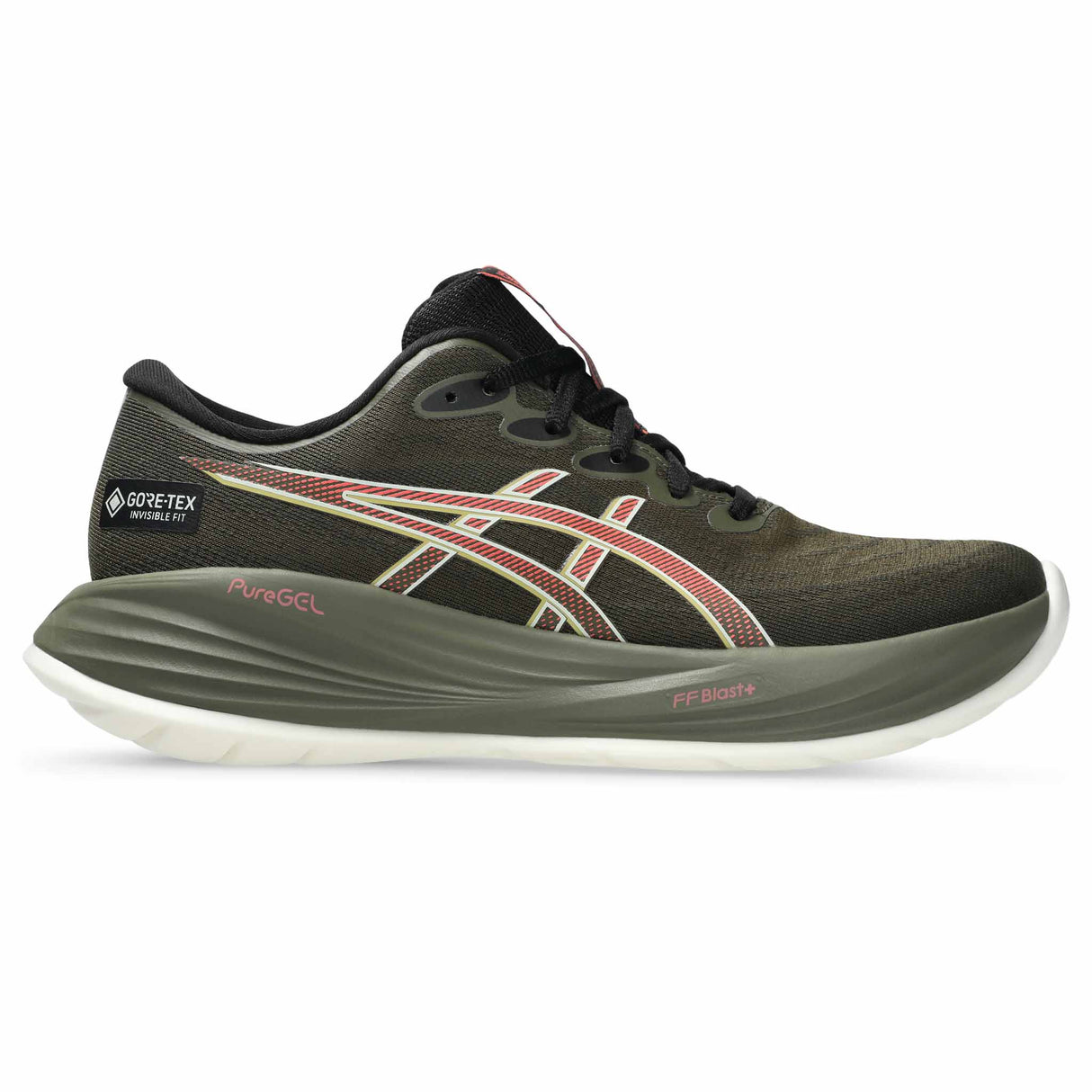 Asics Gel-Cumulus 27 Women's Running Shoes - Brown Stone / Dark Pink Clay