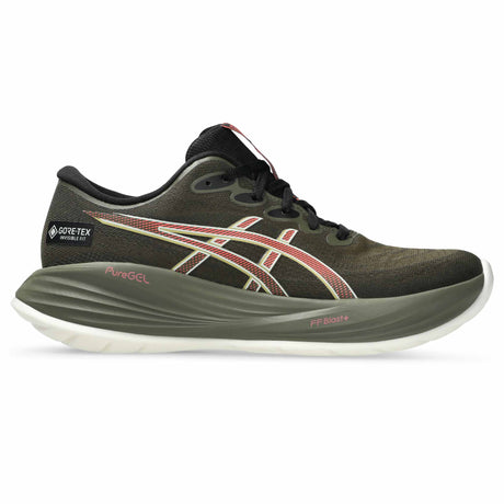 Asics Gel-Cumulus 27 Women's Running Shoes - Brown Stone / Dark Pink Clay