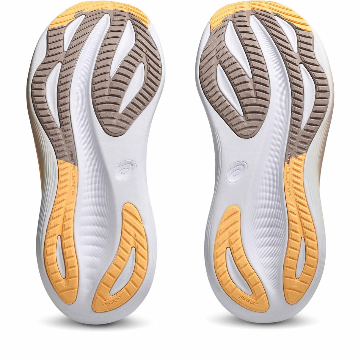 Asics Gel-Nimbus 27 Women's Running Shoes - White / Fawn