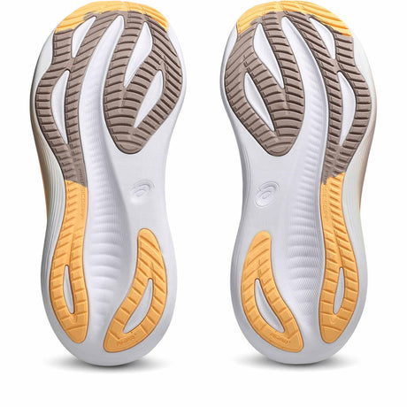 Asics Gel-Nimbus 27 Women's Running Shoes - White / Fawn