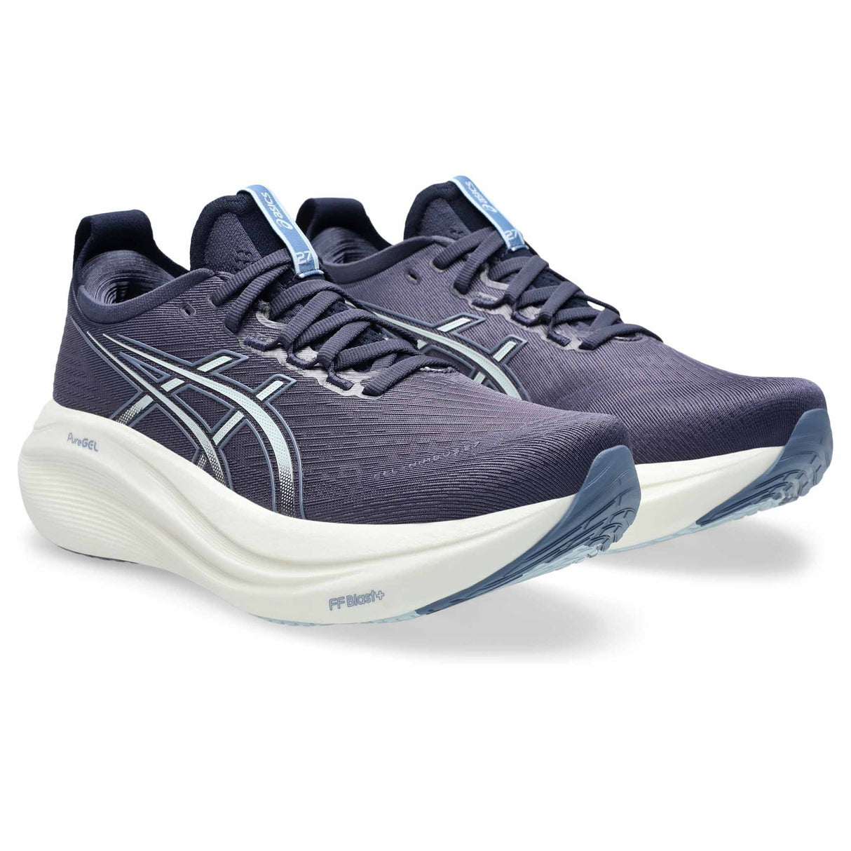 Asics Gel-Nimbus 27 Women's Running Shoes - Indigo Fog / Cool Grey