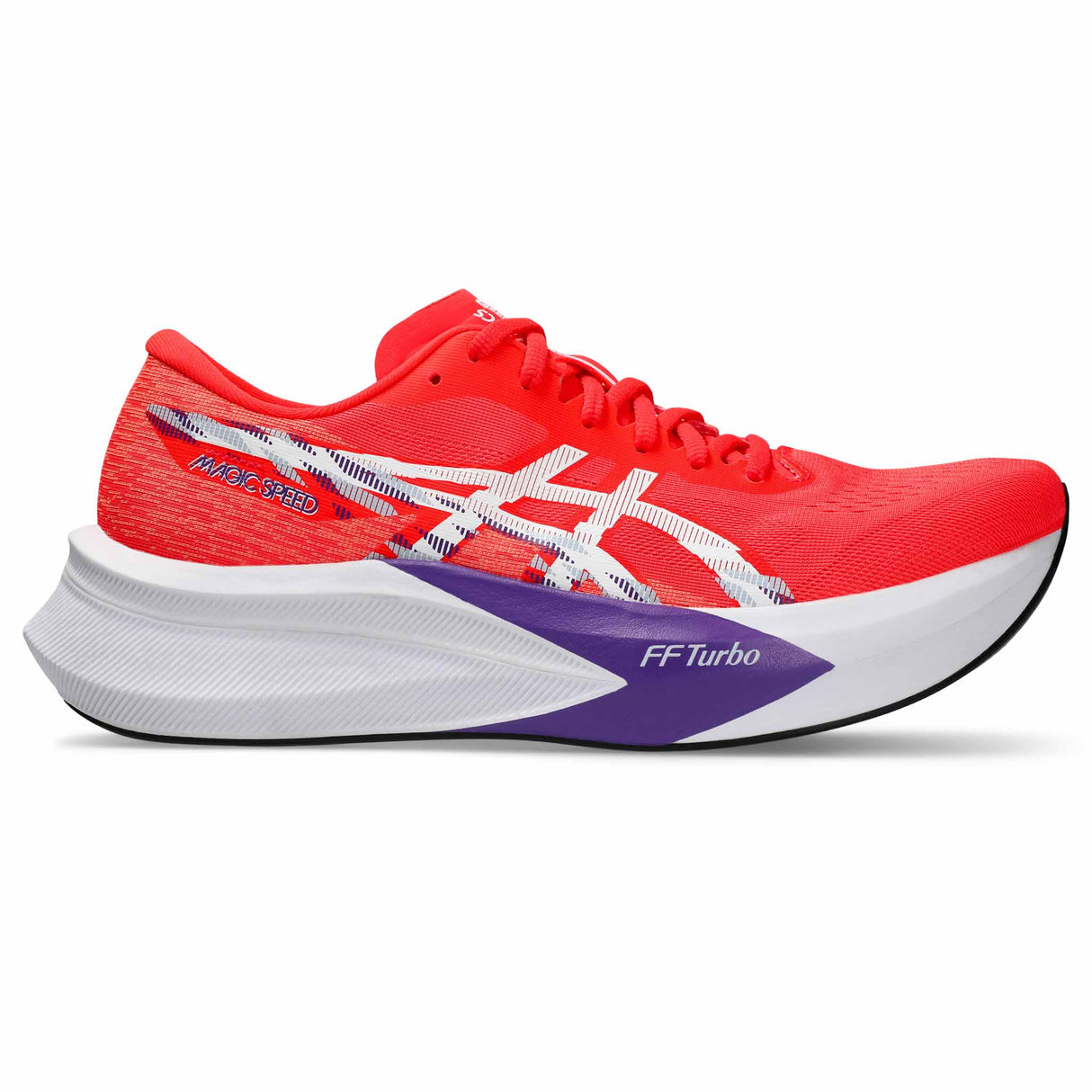 Asics Magic Speed 4 Men's Running Shoes - Flash Red / White