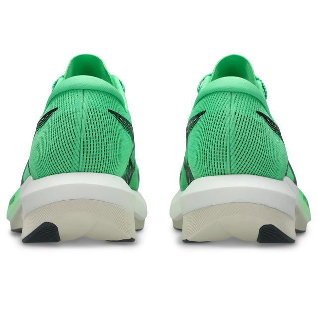 Asics Magic Speed 5 Unisex Carbon Plated Running Shoes - Vital Green / Carrier Grey