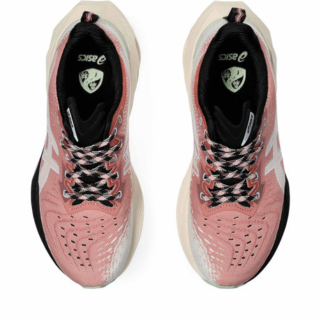 ASICS Novablast 4 TR chaussures de course en sentier pour femme - Nature Bathing / Rose Rouge