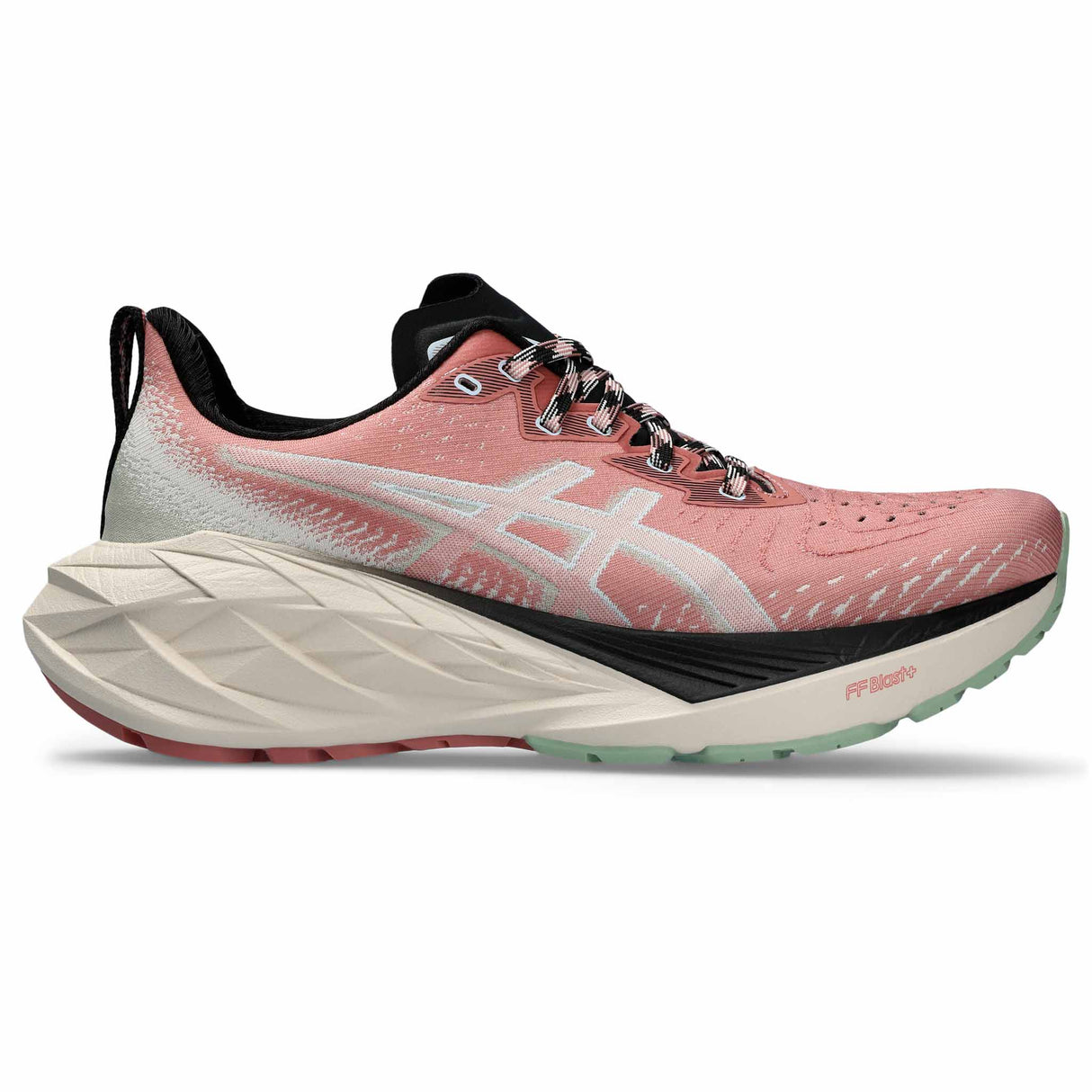 ASICS Novablast 4 TR chaussures de course en sentier pour femme - Nature Bathing / Rose Rouge