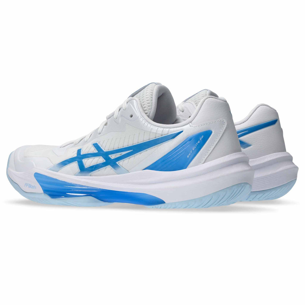 ASICS Sky Elite FF 3 Women's Volleyball Shoes - White / Blue Coast
