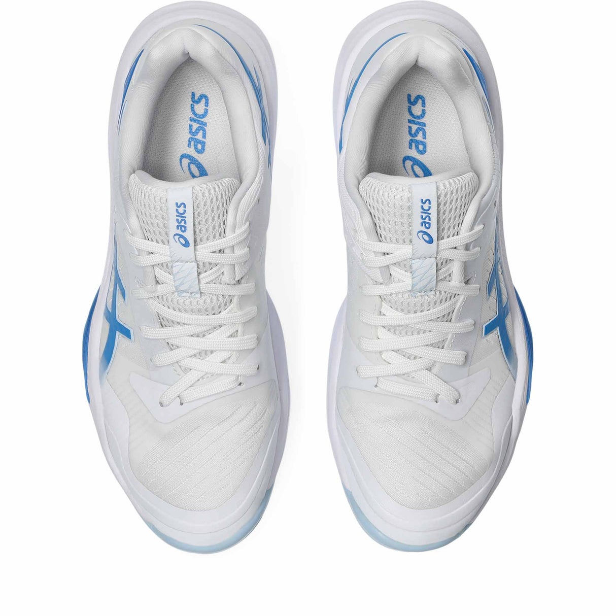 ASICS Sky Elite FF 3 Women's Volleyball Shoes - White / Blue Coast