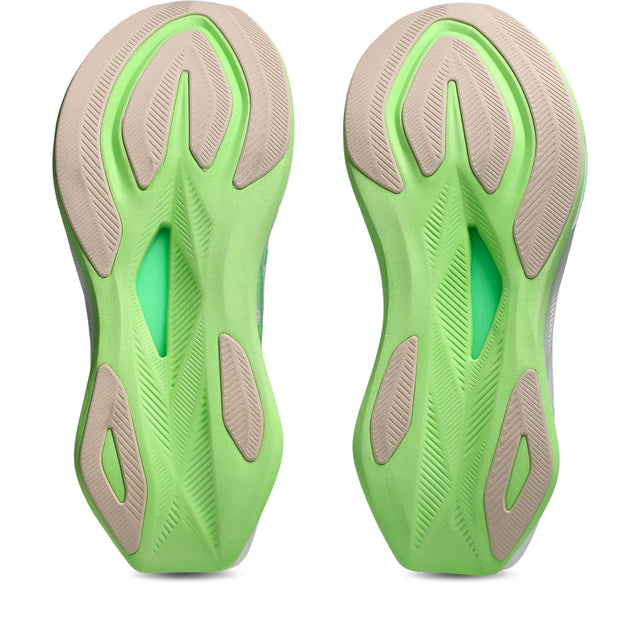 Asics Sonicblast Women's Running Shoes - White / Vital Green