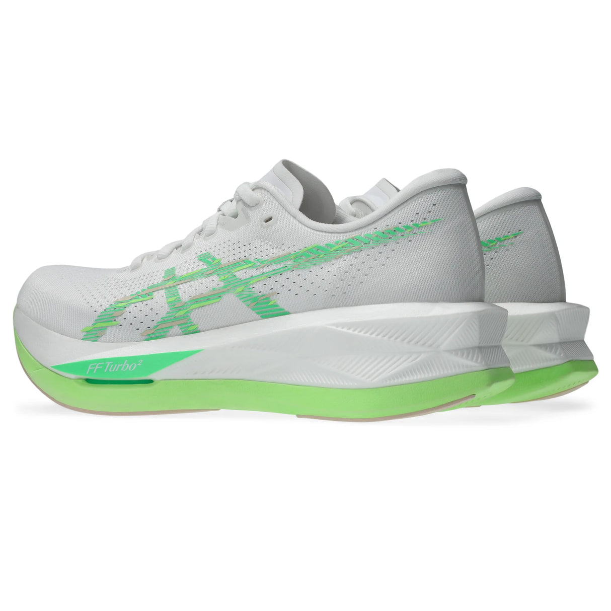 Asics Sonicblast Women's Running Shoes - White / Vital Green