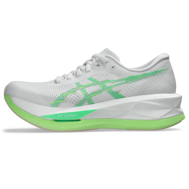 Asics Sonicblast Women's Running Shoes - White / Vital Green