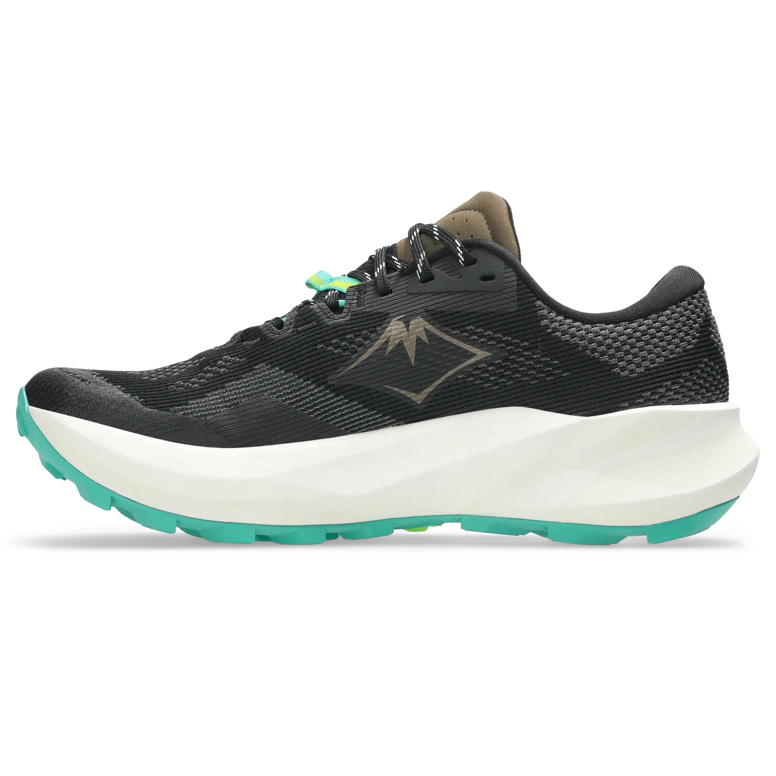 Asics Trabuco 14 Men's Trail Running Shoes - Black / Clay Canyon