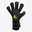 RG Goalkeeper Gloves Aspro Blackout - Black / Neon Yellow