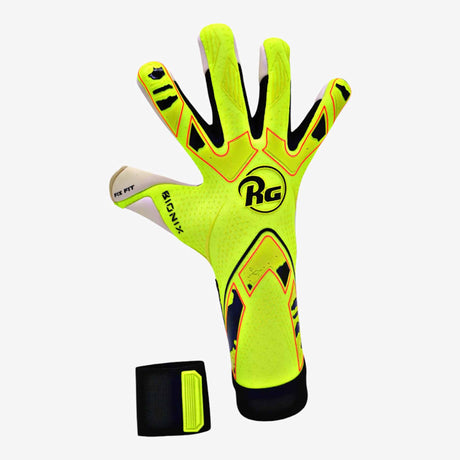 RG Goalkeeper Bionix 2025-2026 Goalkeeper Gloves - Neon Yellow / Black