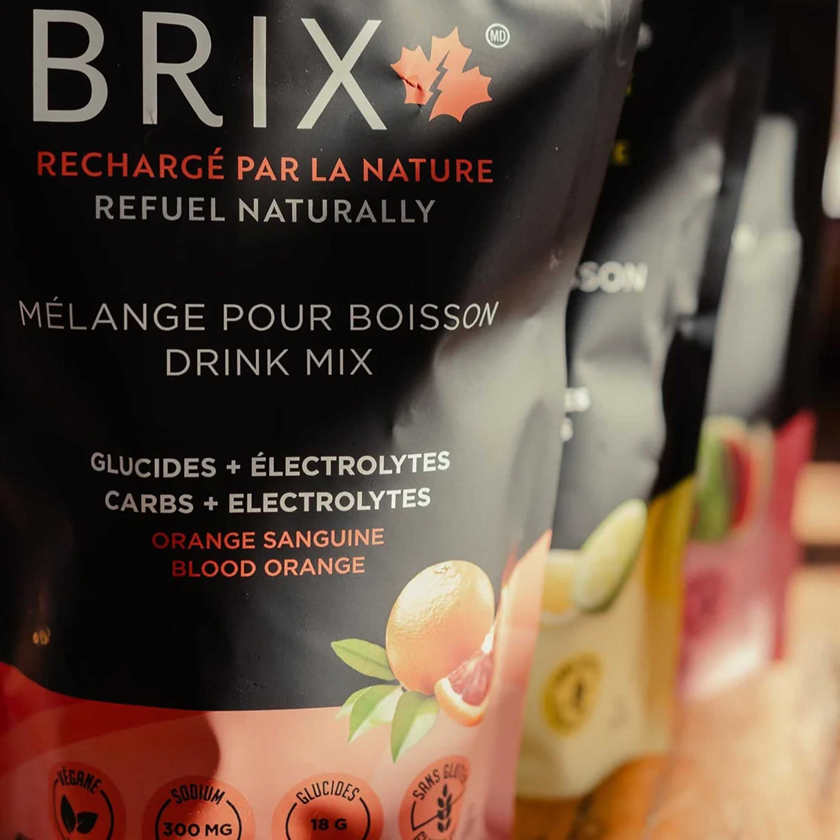 Brix boissons énergétique à l'érable avec électrolytes