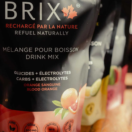 Brix boissons énergétique à l'érable avec électrolytes