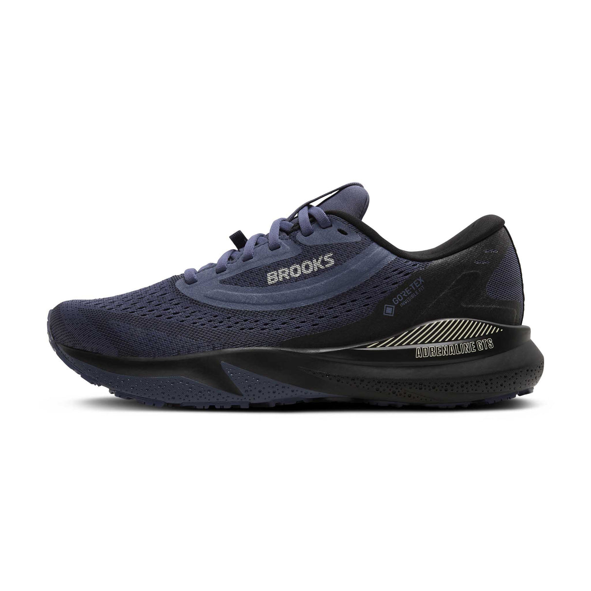 Brooks Adrenaline GTS 24 GTX chaussures de course à pied femme - Black / Nightshadow / Coconut
