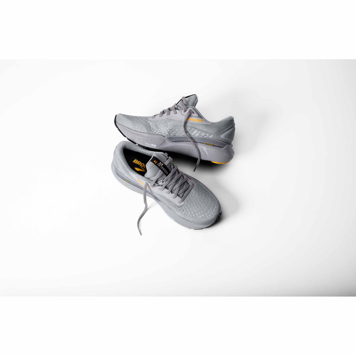 Brooks Adrenaline GTS 24 Men's Running Shoes - Alloy / White / Gold Fusion