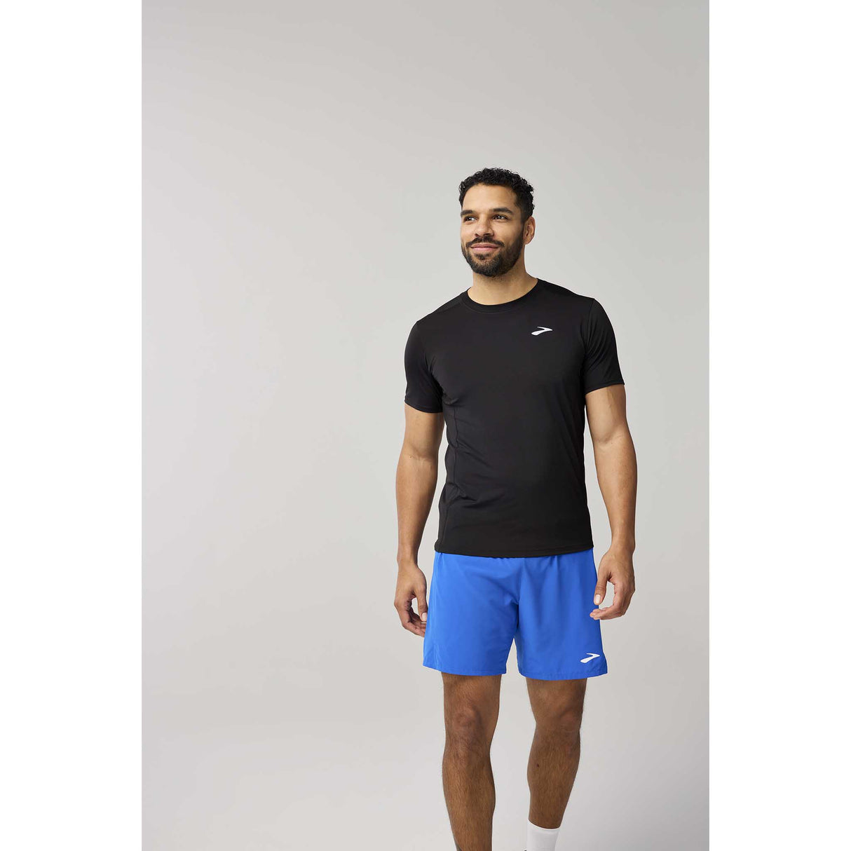 Brooks Atmosphere Short Sleeve 3.0 T-shirt homme live - Noir