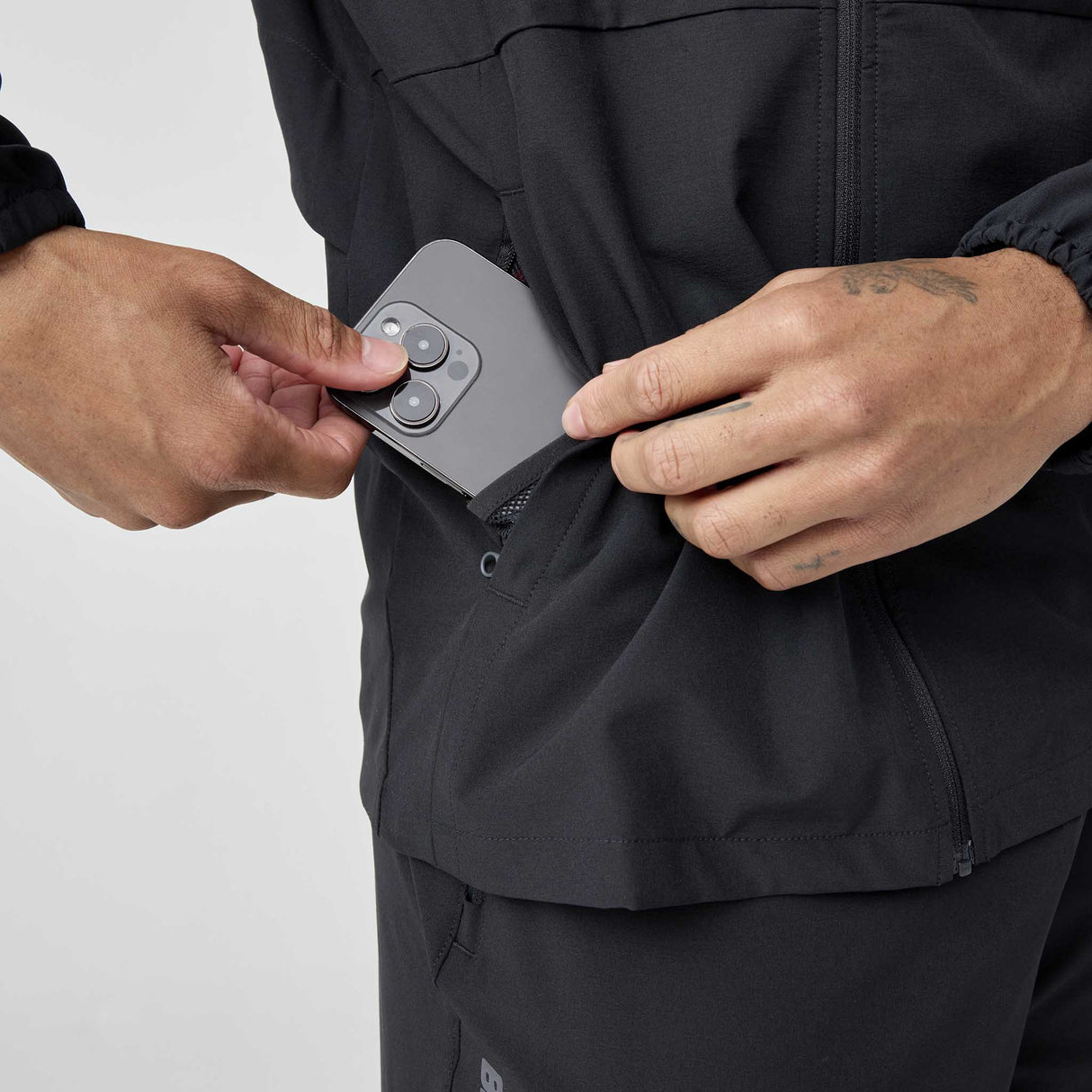 Brooks Canopy Jacket coupe-vent de course à pied pour homme - Noir