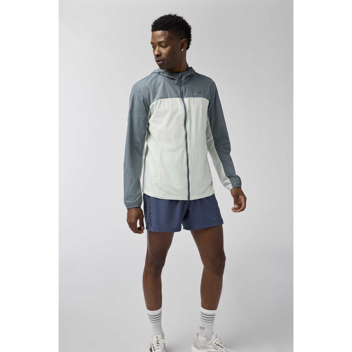 Brooks Canopy Packable Jacket homme - Smoke / Storm