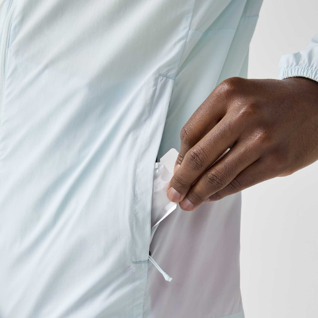 Brooks Canopy Packable Jacket coupe-vent de course à pied pour homme -Stride Blue