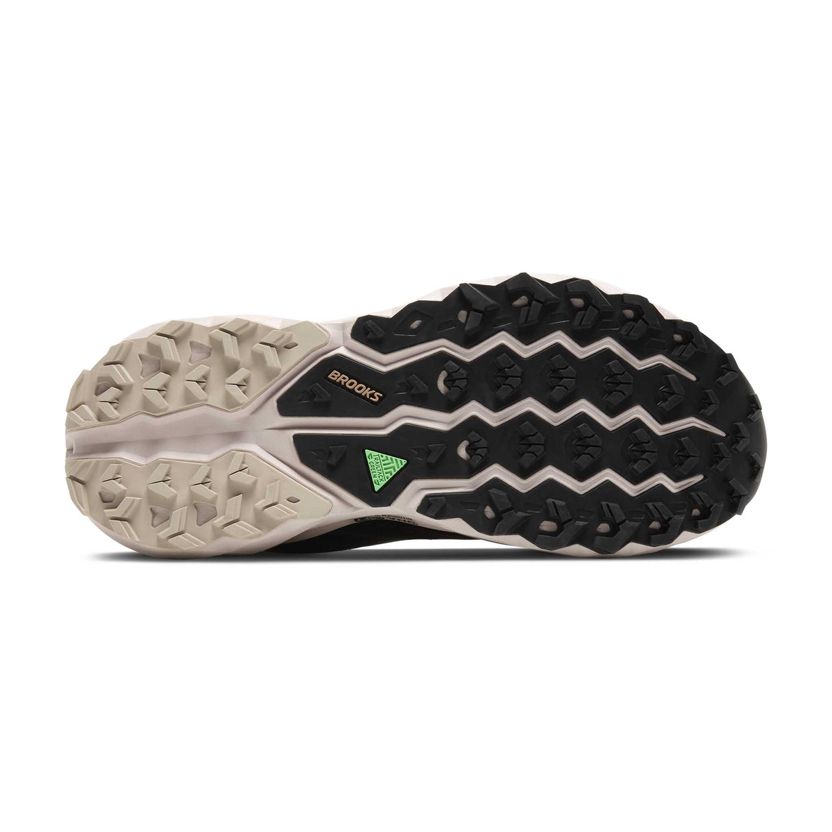 Brooks Cascadia 19 GTX chaussures de course à pied trail homme semelle - Black / Ebony / Chateau Gray