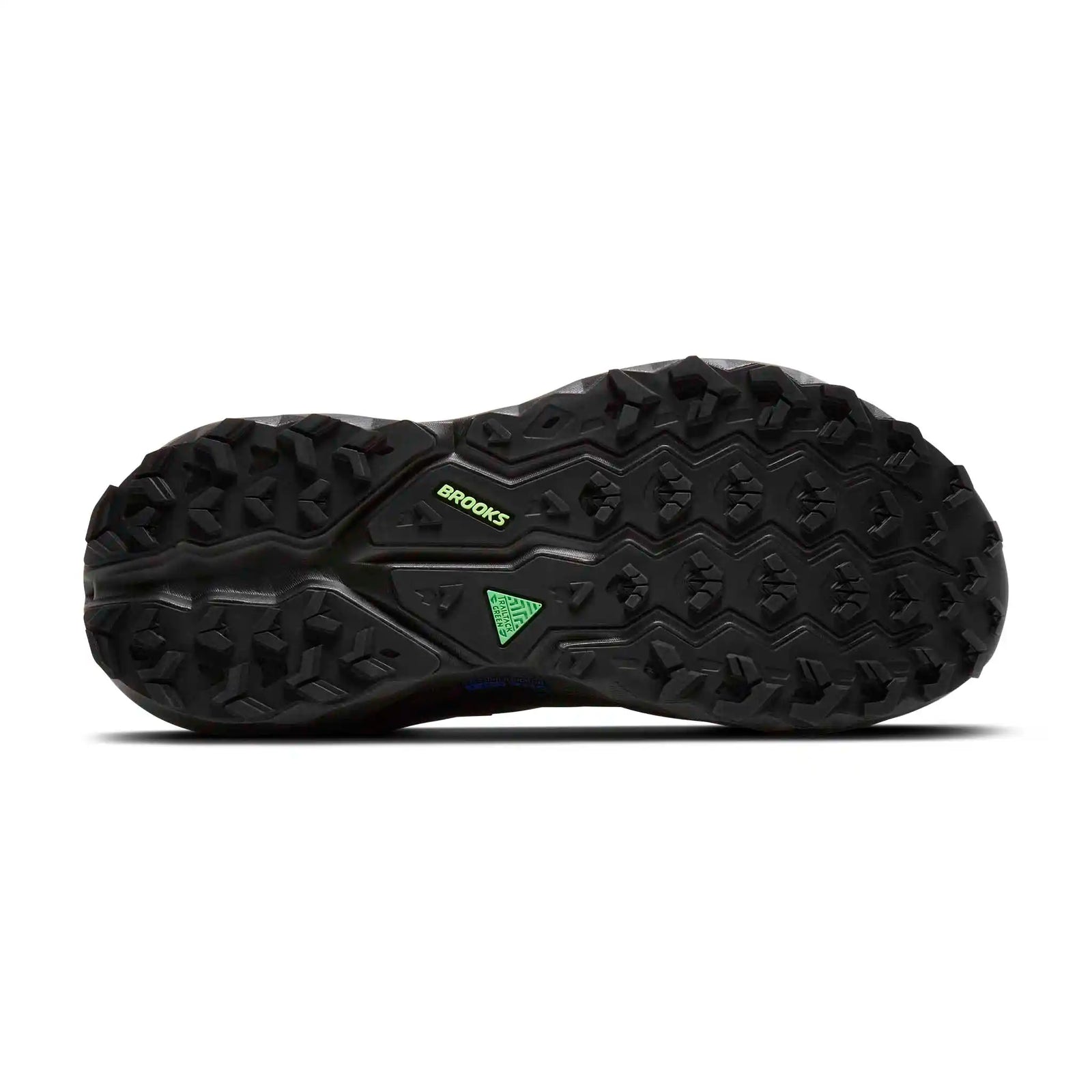 Brooks Cascadia 19 chaussures de course à pied trail homme - Phantom / Rum Raisin / Green