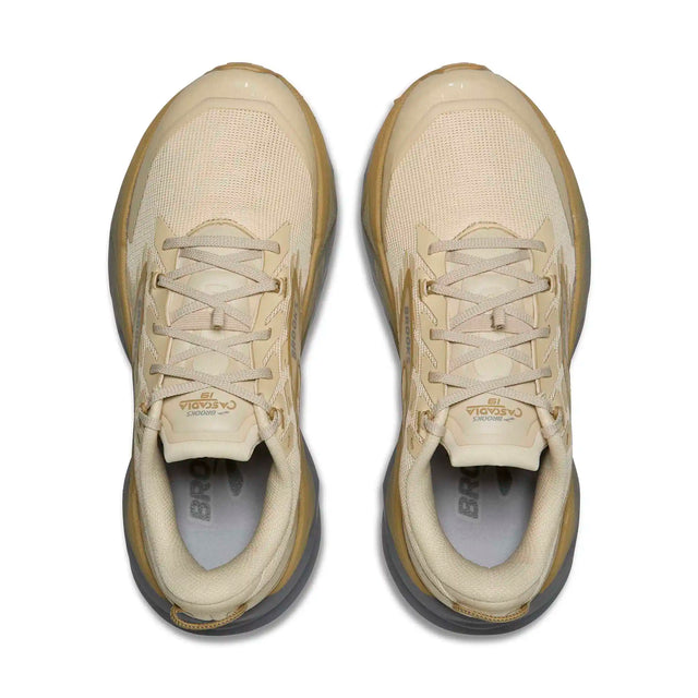 Brooks Cascadia 19 chaussures de course à pied trail femme - Sand / Primer / Starfish